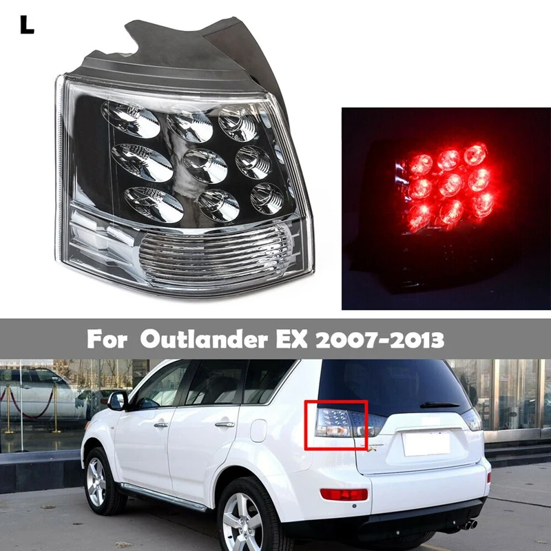 

Car Left Rear LED Tail Light Outer Brake Lamp for Mitsubishi Outlander EX 2007-2013