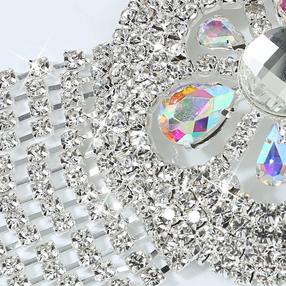 Fashion Women Metal Nipple Cover Sexy Rhinestone Tassel Nipple Pasties Reusable Breast Stickers Lift Up Intimates Accessories