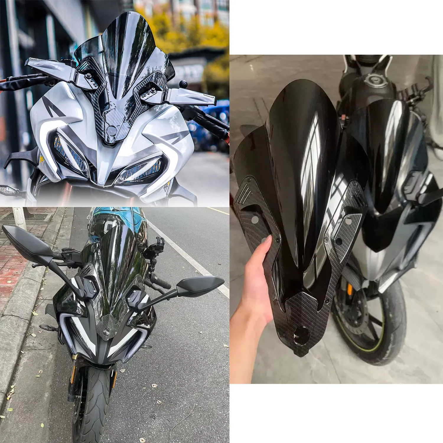 Для CFMOTO 250SR CF250SR 250 SR 300SR MY22 250A 2020-2022 ветровое стекло мотоцикла дефлекторы ветрового