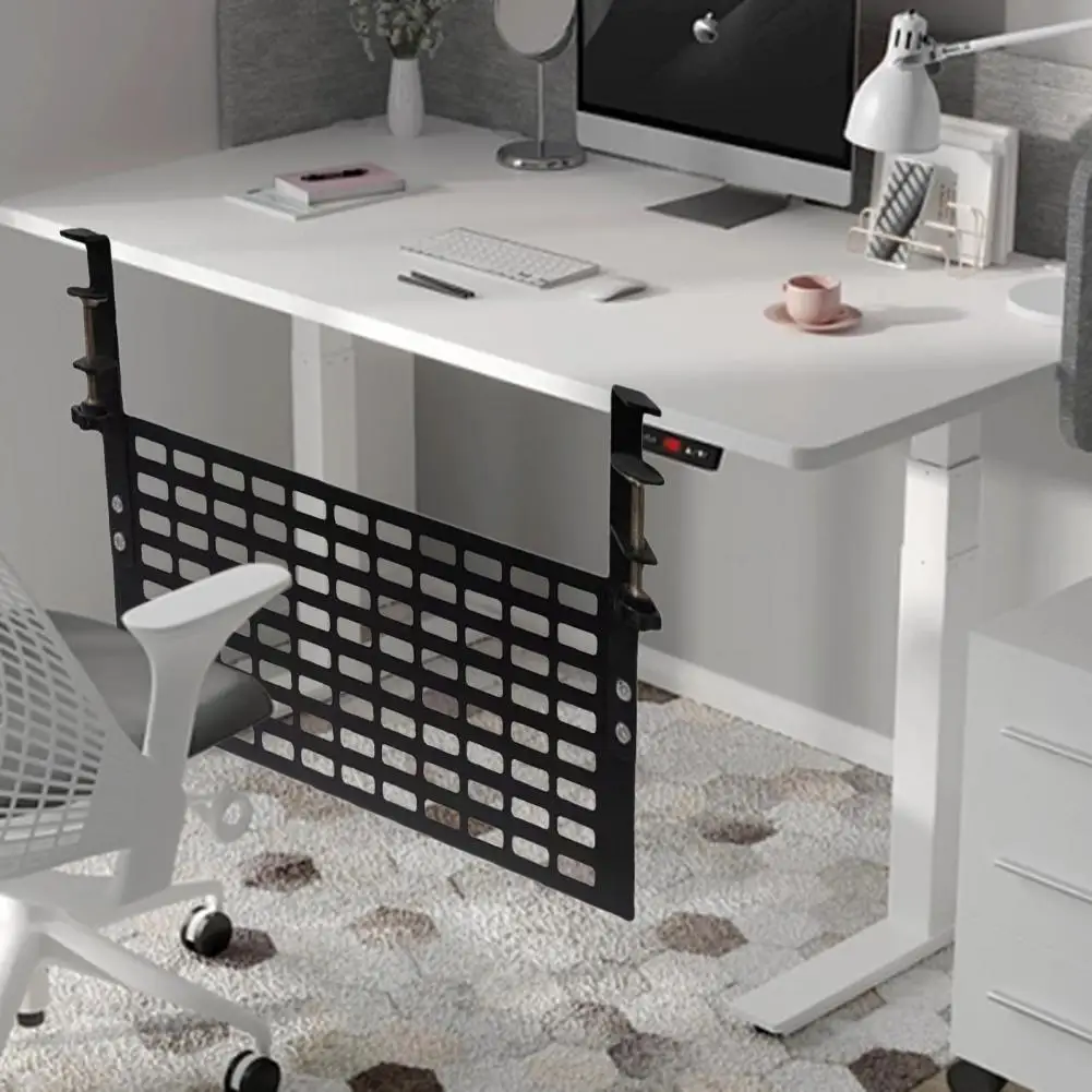 

Hard Cable Management Panel No Drill Universal Carbon Steel Cable Management Organizer Household Supplies