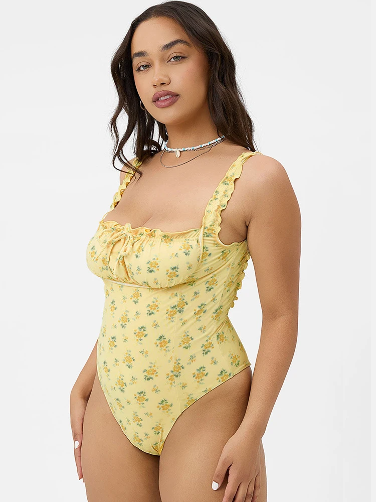 

COOBBU купальник слитный, купальник женский слитный, сексуальный цельный купальник, женский купальник 2022, купальный костюм с пуш-ап, боди с при...