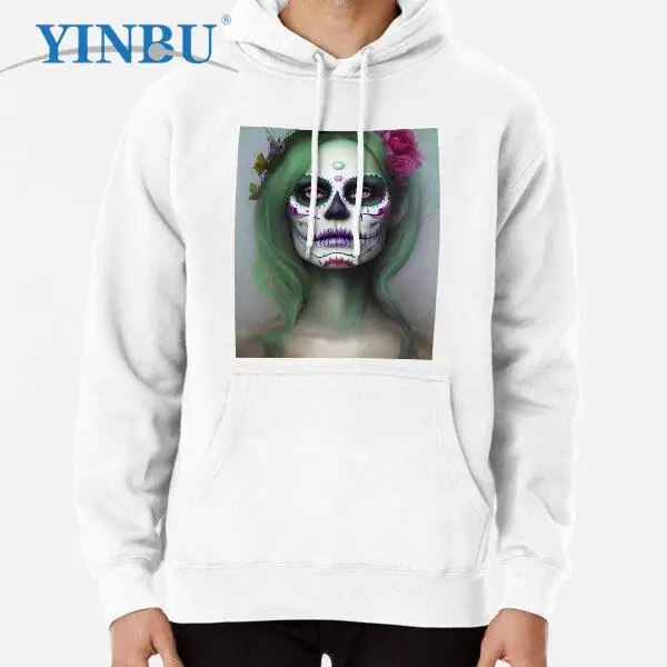 

Dia de los muertos pullover hoodie new in sweatshirts Fashion clothes