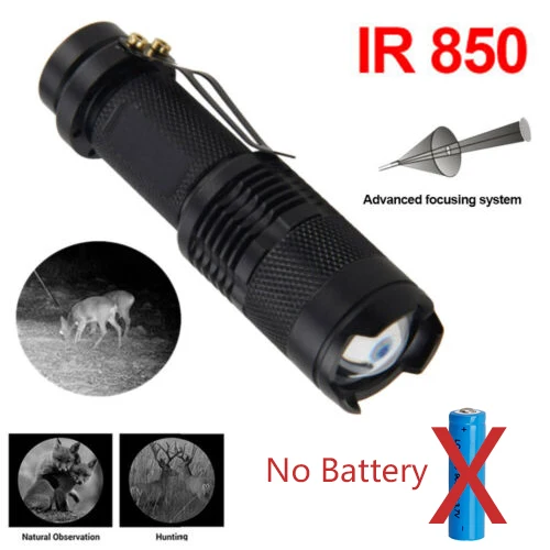 

Инфракрасный фонарик VASTFIRE 5 Вт для охоты