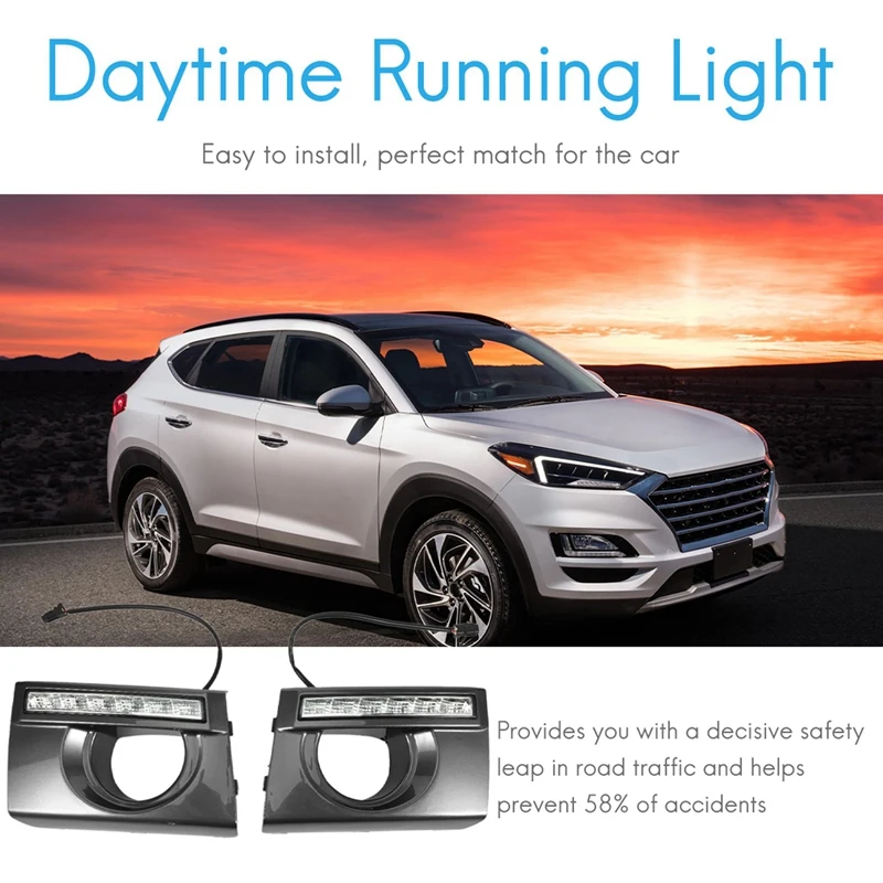 Фото 1 пара, задние противотуманные фары для Hyundai Tucson 2005-2009 №2