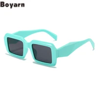 boyarn 2022 new box sunglasses cross border online red same candy color glasses personalized street photography ins sunglasses w
