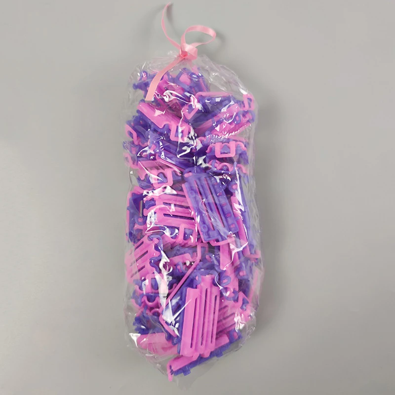 45 шт. бигуди с корнем пушистые зажимы волнистые стержни для завивки DIY кукурузные