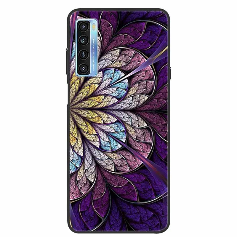 Чехол для TCL 20L + 2021 чехол мраморный Мягкий силиконовый 20S Fundas Phone Cover Plus T775H T774H 20 L s |