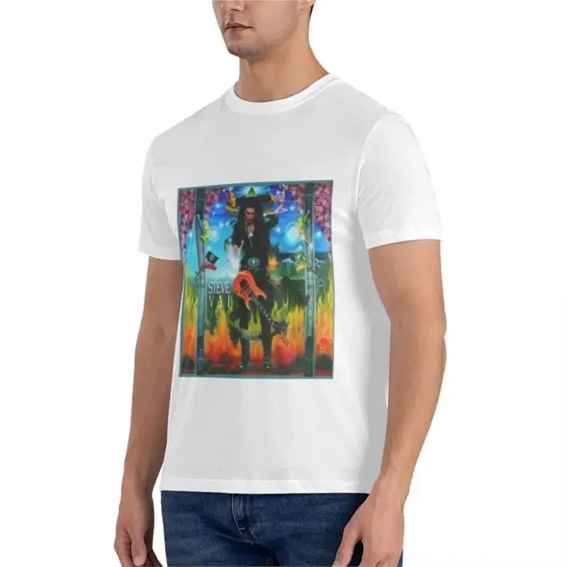 Стив Вай-страсть и война Классическая футболка женская летние топы винтажные