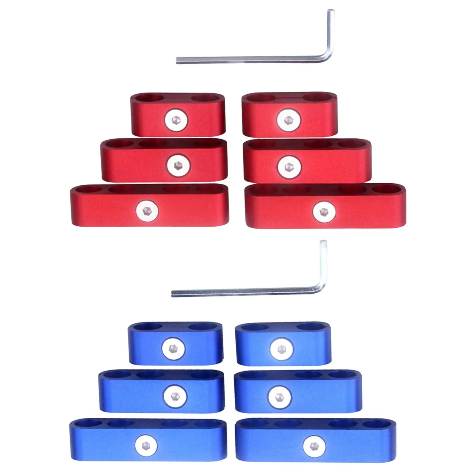 

6 Pieces Spark Plug Wire Separators Divider Clamps High performance