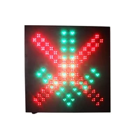 cold rolled metal 600mm red cross green arrow directional signal led traffic light
