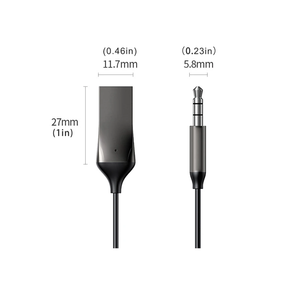 Автомобильный портативный Bluetooth-приемник Dongle беспроводной аудио адаптер с