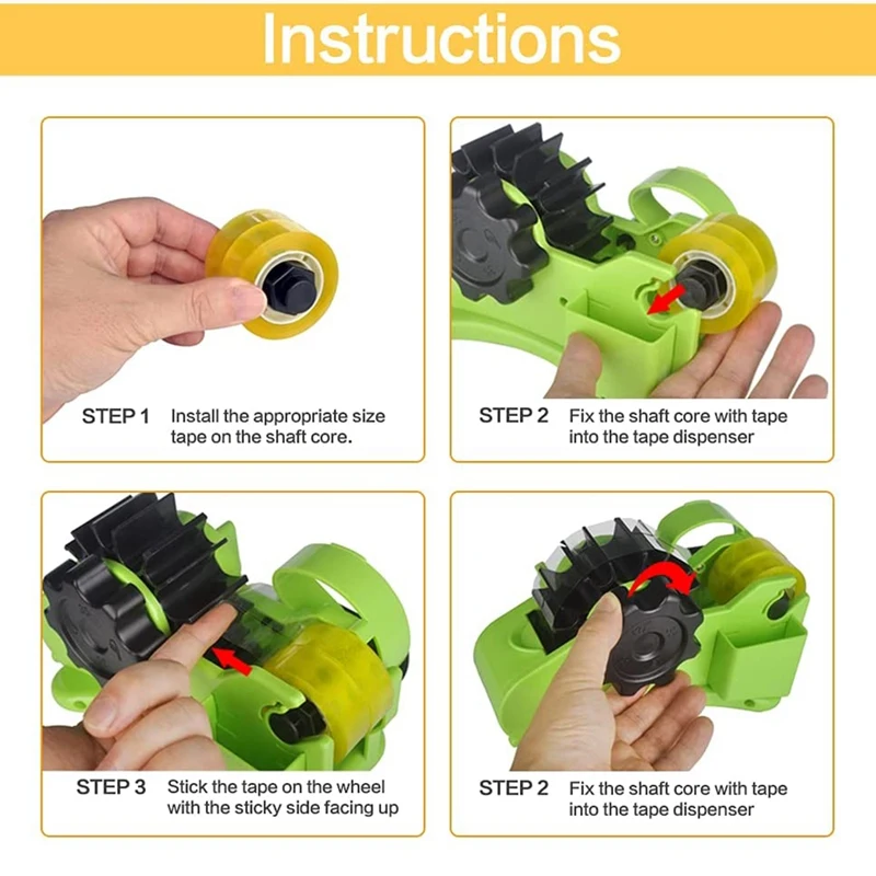 Многорулонный Полуавтоматический Настольный диспенсер ленты ручной резак для