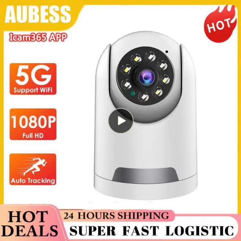 

Infrared Night Vision Surveillance Camera Home Security 5g Wifi Ip Camera Motion Detection Baby Monitor Ai Tracking Mini Cam