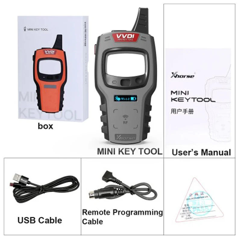

Глобальная версия Xhorse VVDI MINI KEY TOOL Remote Maker для IOS и Android заменяет инструмент VVDI Key Tool