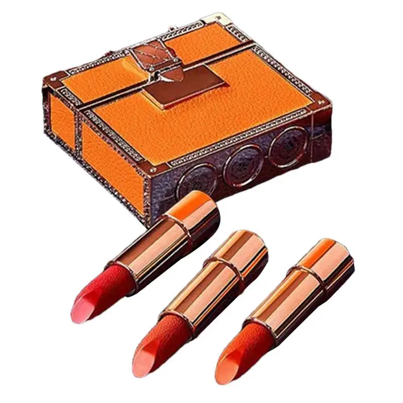 Set With Chain Pouch Non-stick Moisturizing Lip Pencil Lip Crayon