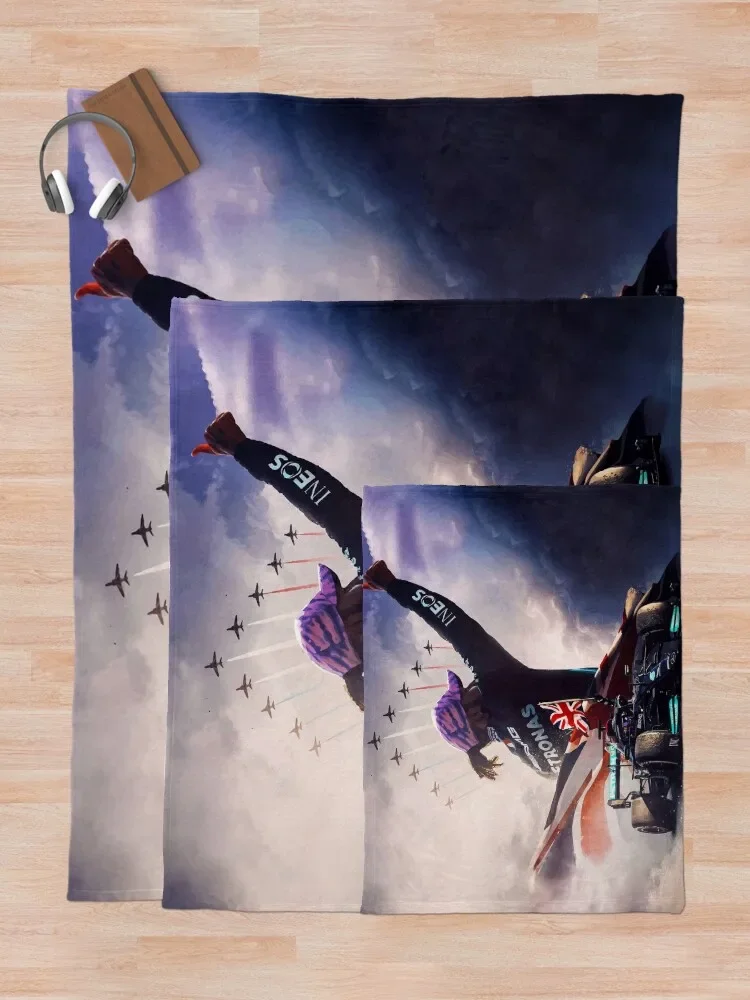 Glory_Lewis Hamilton_Art — F1 2024 пледы мягкие кровати полярные одеяла для кемпинга