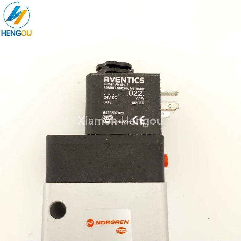 1 шт. 00.580.2291 Новый электромагнитный клапан печатной машины Heidelberg SM102 SM74