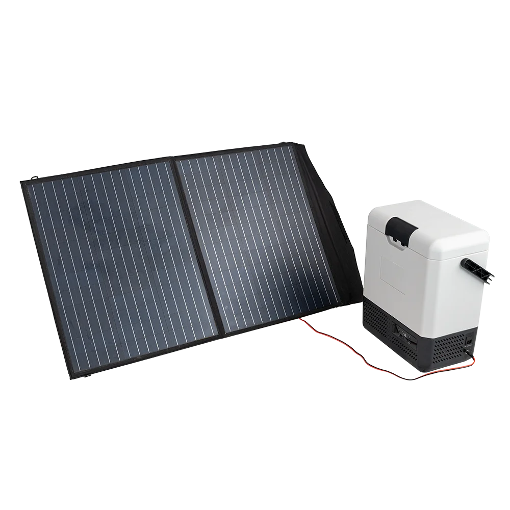 100W 200W solar charging panel for rechargeable battery car fridges  vehicle freezer enlarge