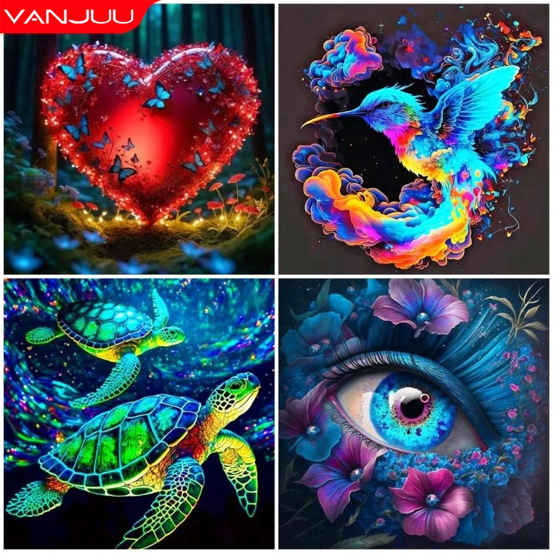 5D DIY комплект алмазной живописи абстрактный глаз алмазная вышивка живопись