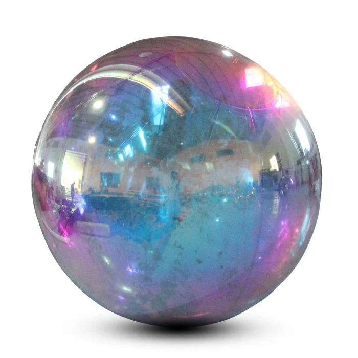 

Большой двухслойный ПВХ рекламный висячий зеркальный шар на заказ, сферические Светоотражающие шары, надувной зеркальный шар