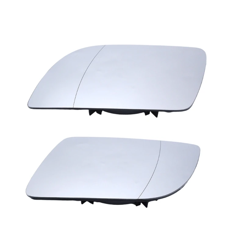 

090E Replacement Rearview Wing Mirror Suitable for 9N 6Q0857522C 6Q0857521A Car Rear View Glass Lens Wide Anti-dazzling