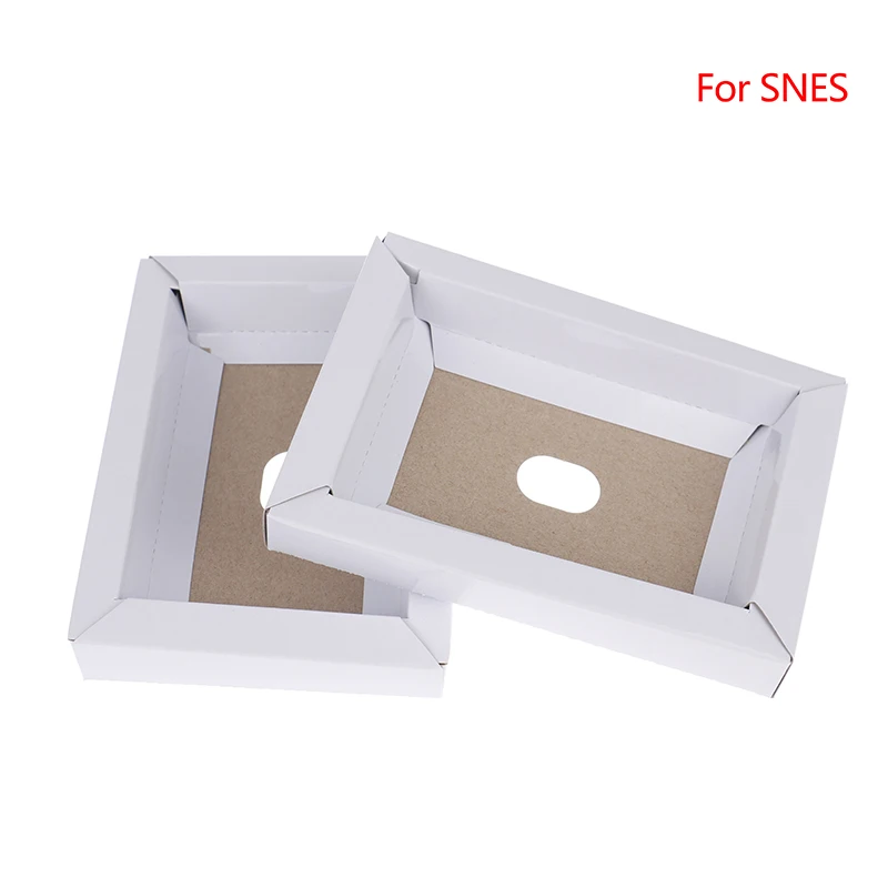 

2PCS New Carton Replacement Inner Inlay Insert Tray For SNES Game Cartridge
