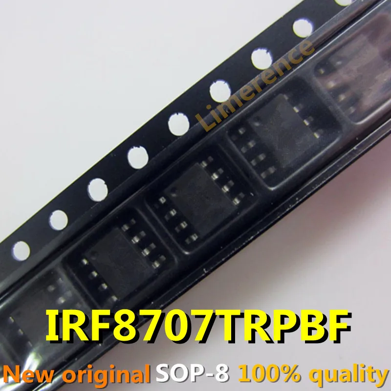 10 шт. IRF8707TRPBF SOP-8 IRF8707TR SOP IRF8707 SOP8 F8707 IRF8707G SMD