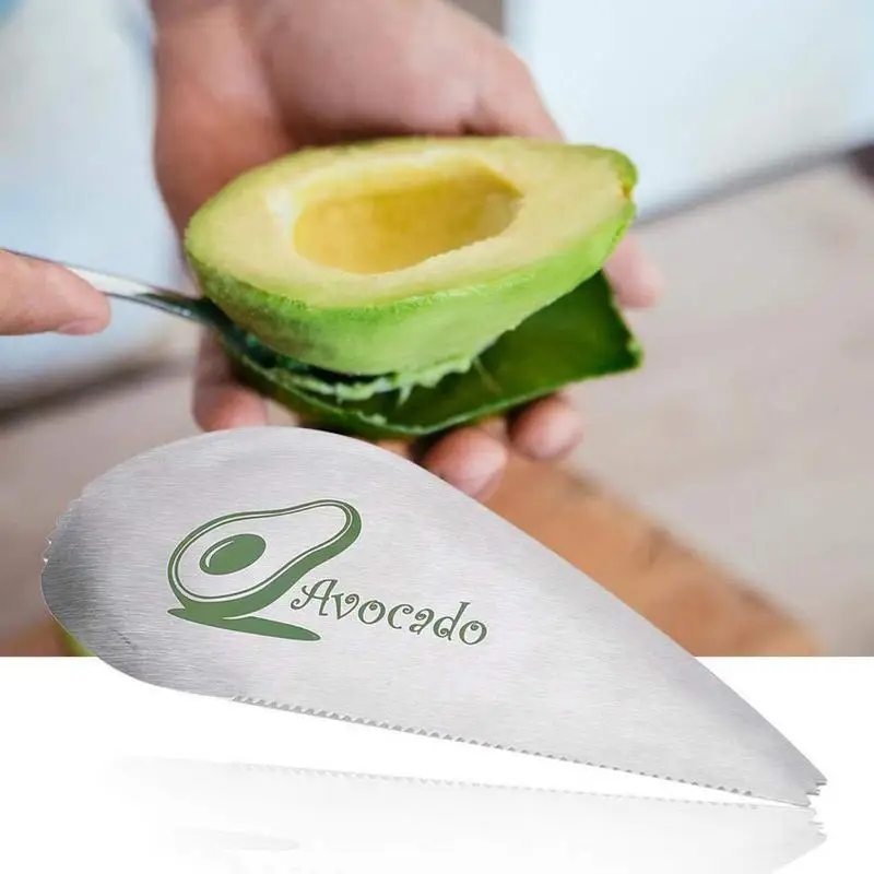 

Avocado Slicer Shea Corer Butter Fruit Peeler Cutter Pulp Separator Stainless Steel Knife Kitchen Vegetable Tools Kitchen Gadget