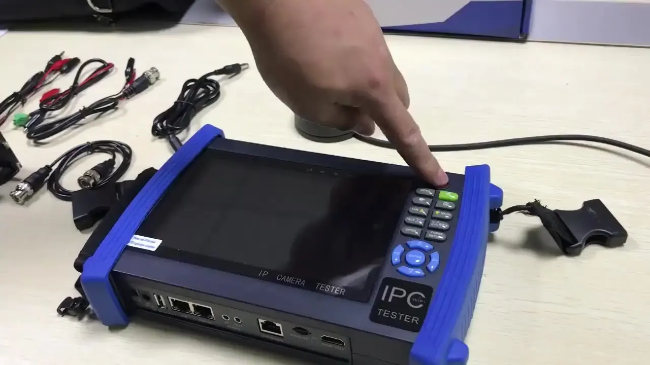 

eTsoon Factory Wholesale Price 7 Inch IPS Touch Screen CCTV Camera Tester IP/Analog Support H.264/H.265 4K Cctv Tester Cameras