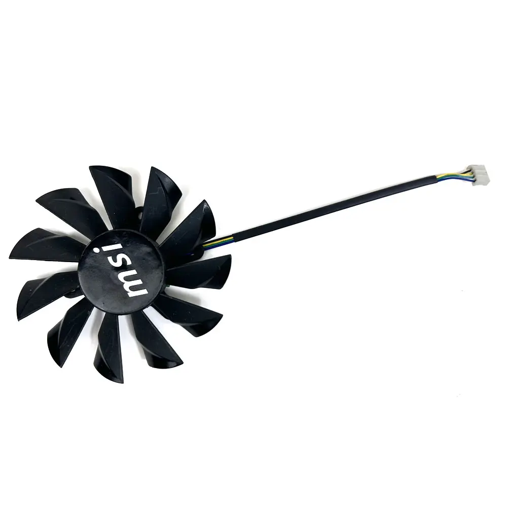 Вентилятор охлаждения 4PIN PLA09215B12M 85 мм VGA вентилятор для MSI R6770 N550GTX-Ti/ N650/ R7 250/N450 вентилятор графической карты GPU