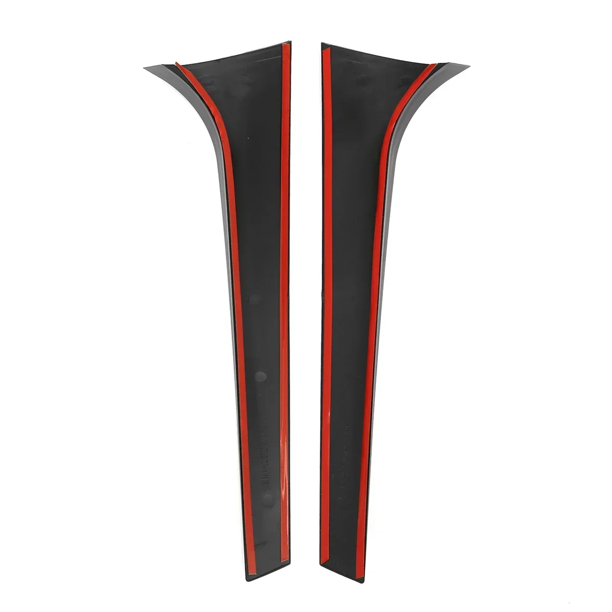 Пара боковых спойлеров заднего стекла для Skoda Kodiaq черные автомобильные Спойлеры