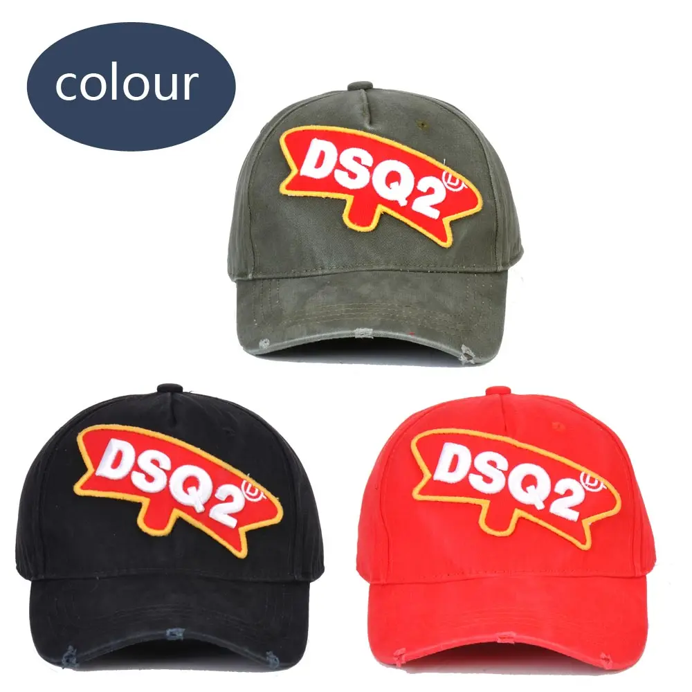 

2020 DSQICOND2 hat Letter DSQ2 Cotton Men's Ladies Baseball Cap Peaked Cap Decorative Trucker Cap Snapback Outdoor Dad Hat