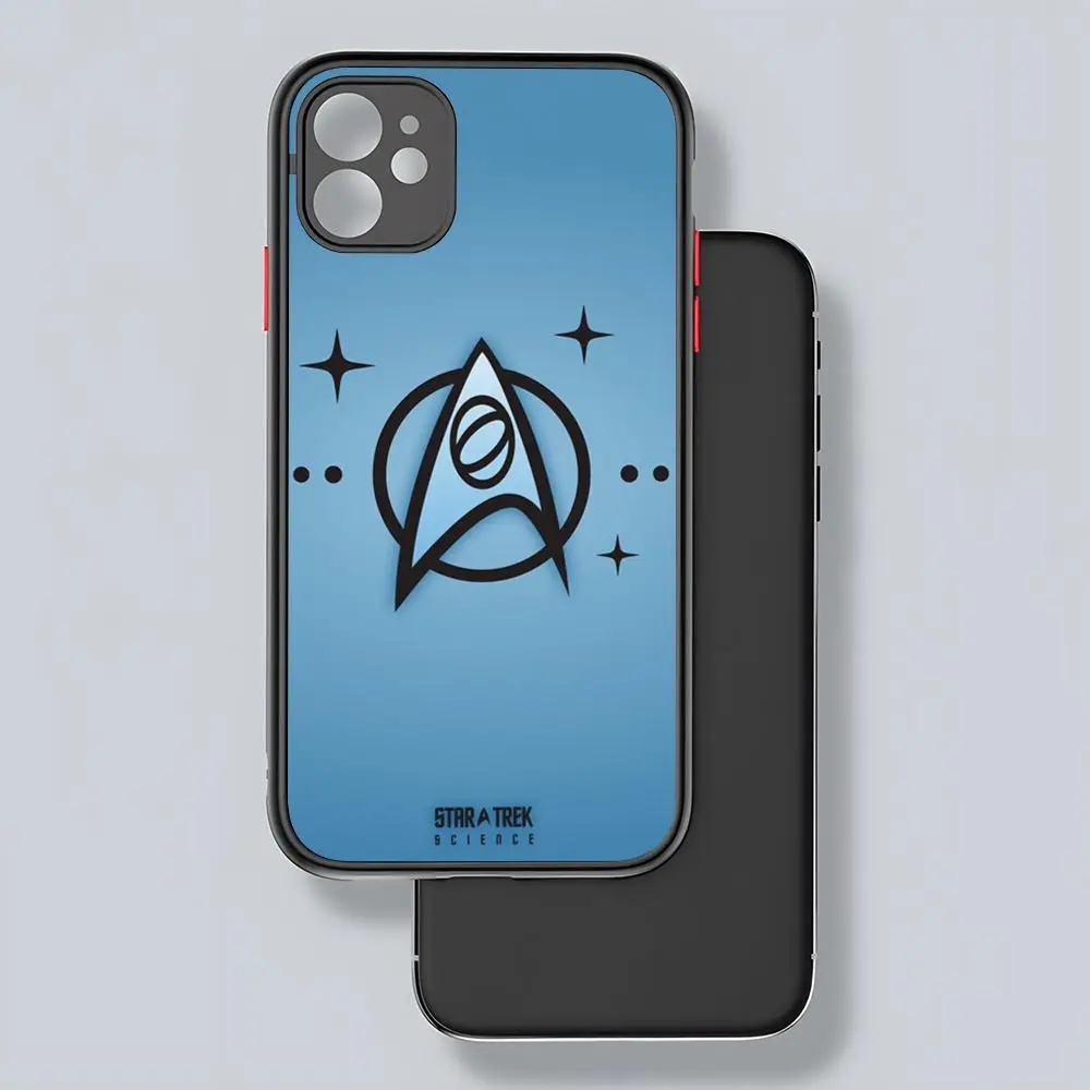 Чехол для телефона Star movietnam-Trek матовый прозрачный чехол-накладка IPhone 16 15 12 11 13 Pro Max
