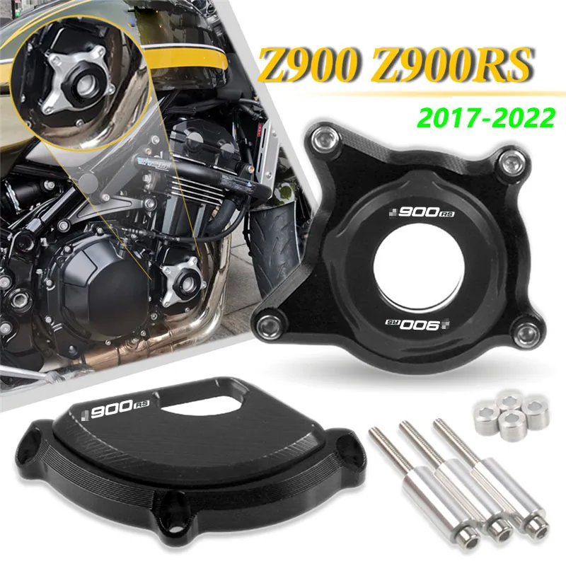 

For KAWASAKI Z900 Z900RS Z 900 900RS 2017-2022 2021 2020 Motorcycle CNC Engine Protective Cover Fairing Guard Sliders Crash Pad