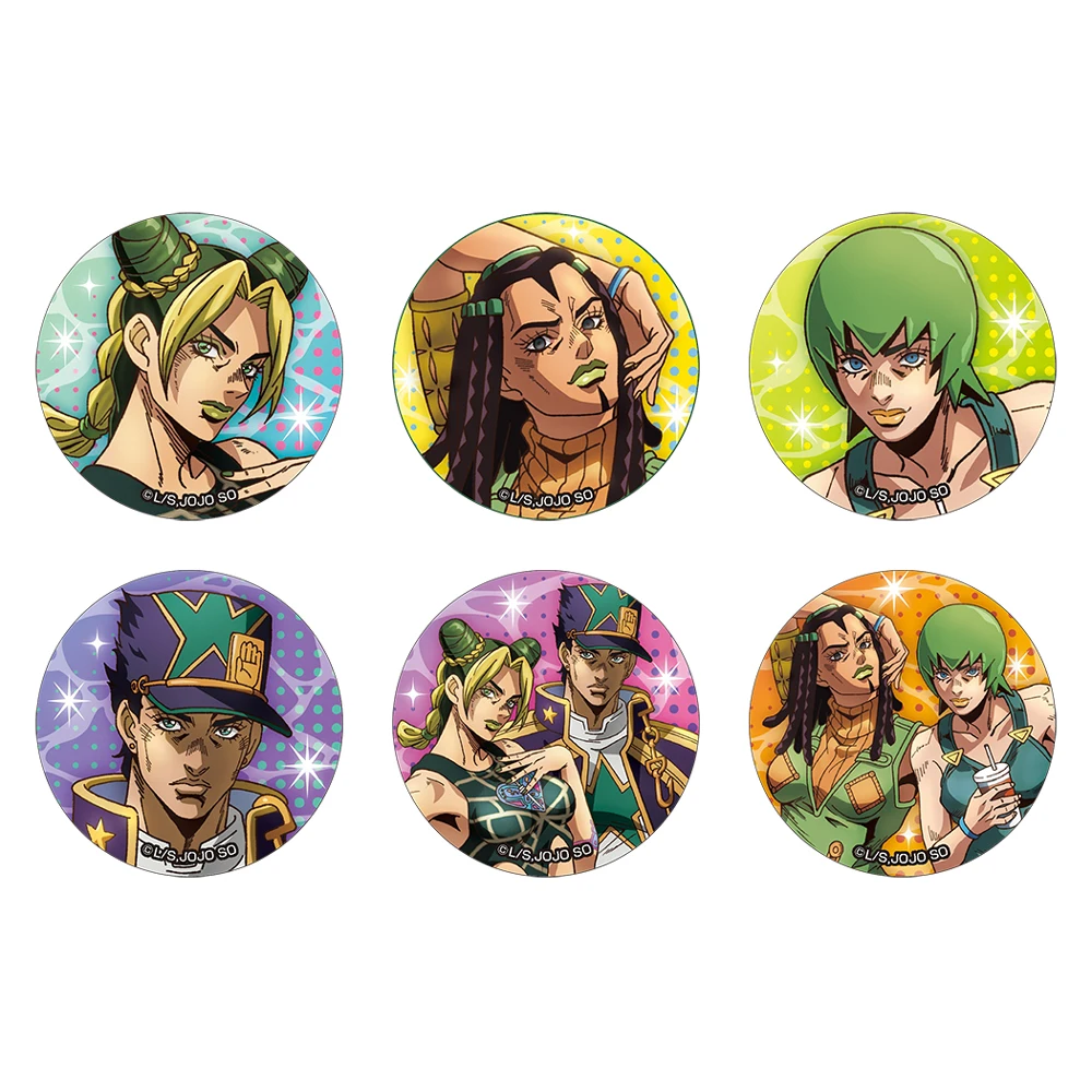 Металлический значок Джоджо из аниме Невероятные приключения - купить по