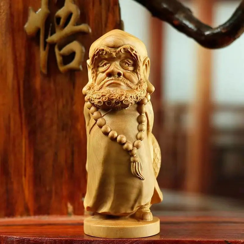 

Древесина скалы ципариса, приносит богатство и удачу, Dharma Zen, просвещение, искусственная резьба, украшения для дома