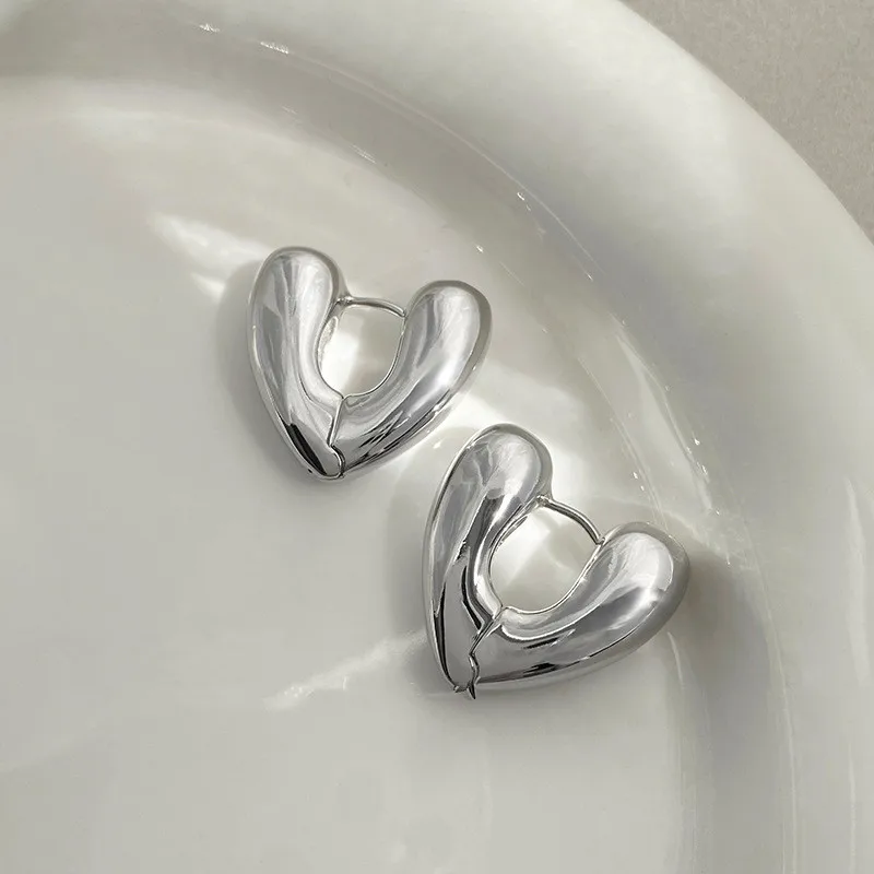 

Серьги-кольца женские из серебра 925 пробы с иглами
