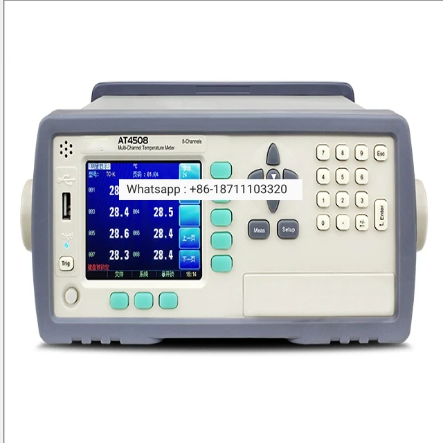 

PT100 temperature recorder AT4508