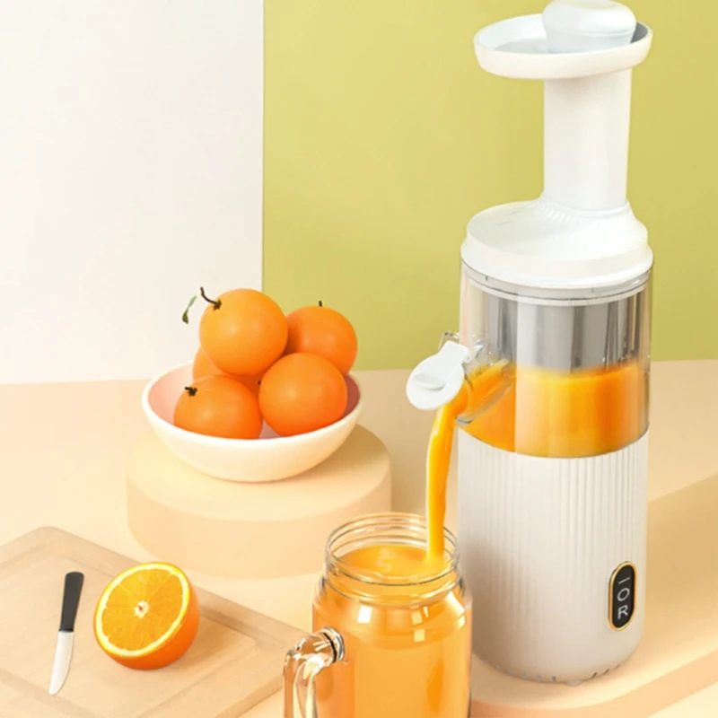 

Mini Juicer Machine 120W Portable Easy-to-clean Electric Juice Maker Slow Masticating Juicer Juice Extractor