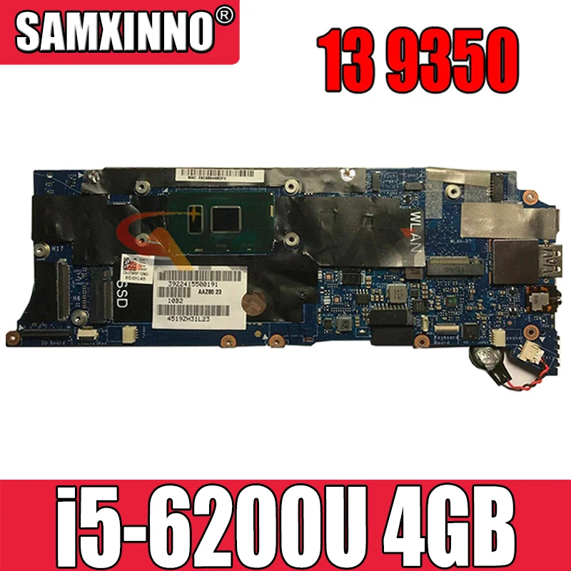 

Материнская плата для dell xps 13 9350, 2,3 ГГц, 4 Гб ОЗУ, 0TG3CN, AAZ80