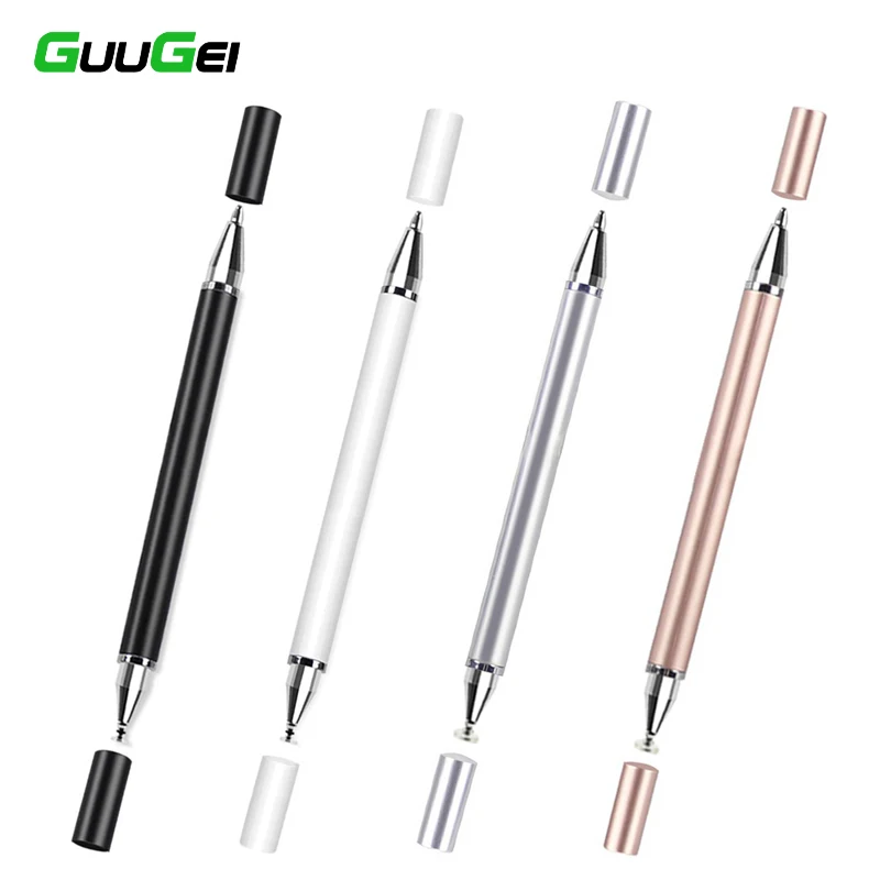 

2 In 1 Stylus Pen Capacitive Screen Touch Pen Smart Ballpoint Pencil For Iphone Samsung Xiaomi Android Phone Drawing Tablet Pen
