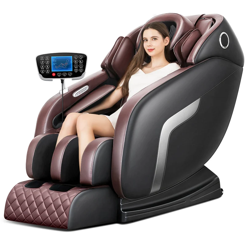 Фото Массажное кресло LEERCON Foldable Foot Extension Space Capsule с автоматической регулировкой роликов, для массажа всего тела, подходит для HSA и FSA. №1