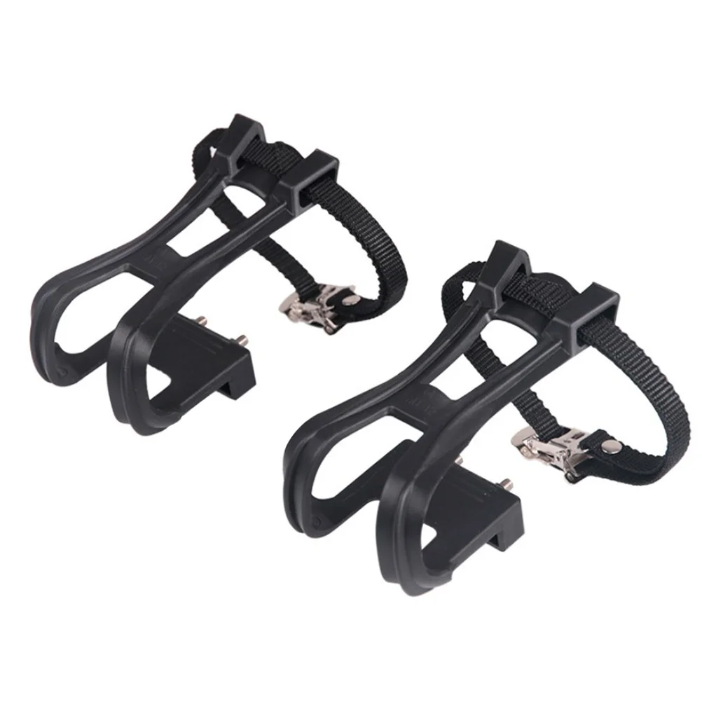 

Bike Toe Pedal Pedals Clip Straps Clips Cycling Road Strap Nylon Kids Mountain Cage Outdoor Cages Bikes Replacement Exercise