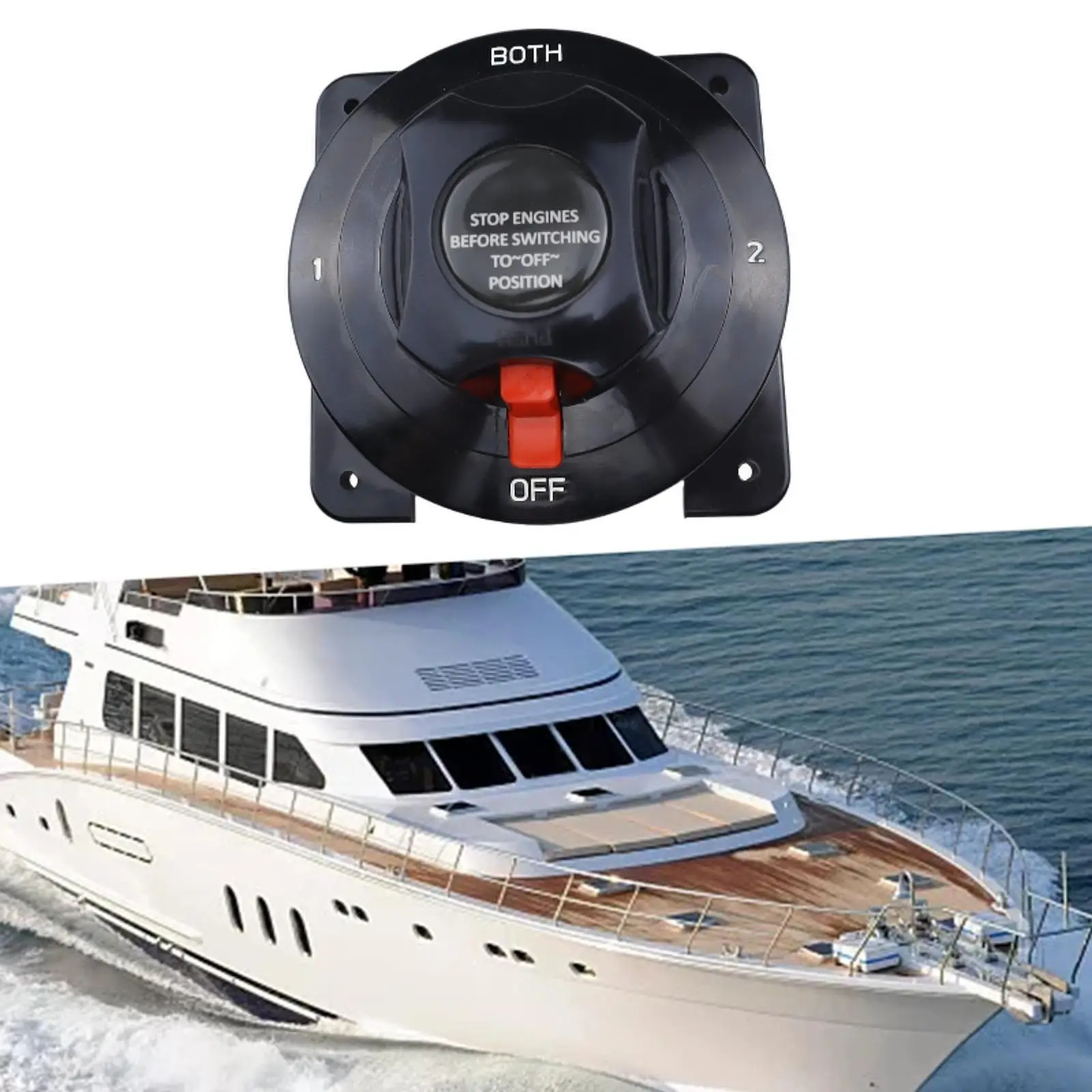 Универсальный переключатель батареи 300A 6-32V ВКЛ./ВЫКЛ. Заменяет отключения