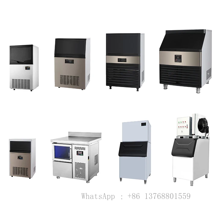 Vanace TS-700 70 кг Производство льда Коммерческий льдогенератор с принудительным