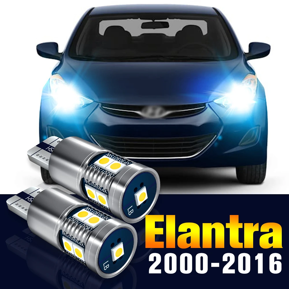 

2 светодиодный т., светодиодные габарисветильник огни для Hyundai Elantra 3 4 2000-2016 2008 2009 2010 2011 2012 2013 2014