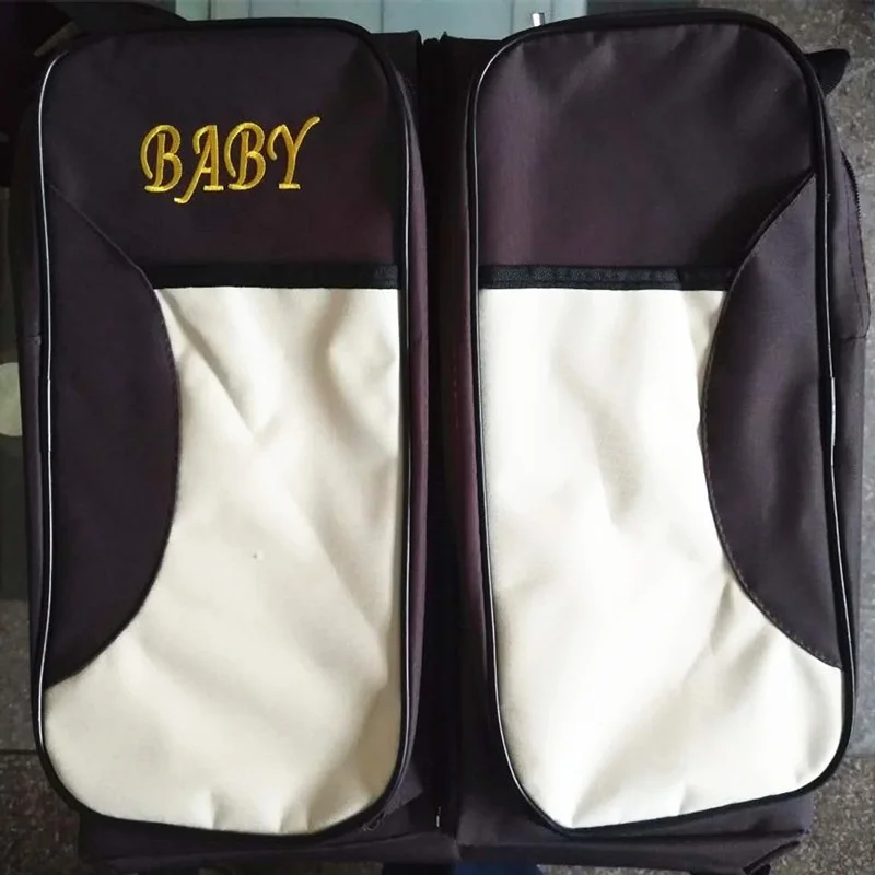 Crib Multifunctional Mummy Bag Manufacturer Supply Portable Travel Folding Fashion Storage Mother and Baby Bag Bed Bag images - 6