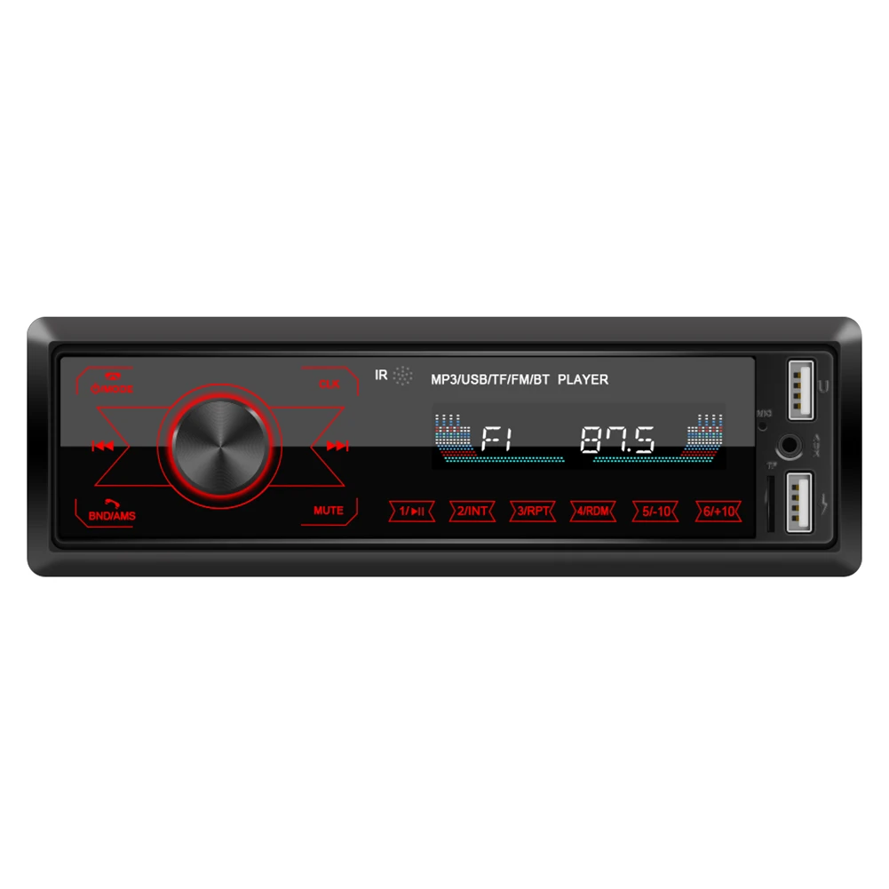 

Durable Car Radios Classic Delicate M10 Single 1 DIN Car Stereo MP3 Player In Dash Bluetooth-compatible AUX-in Radio Head Unit