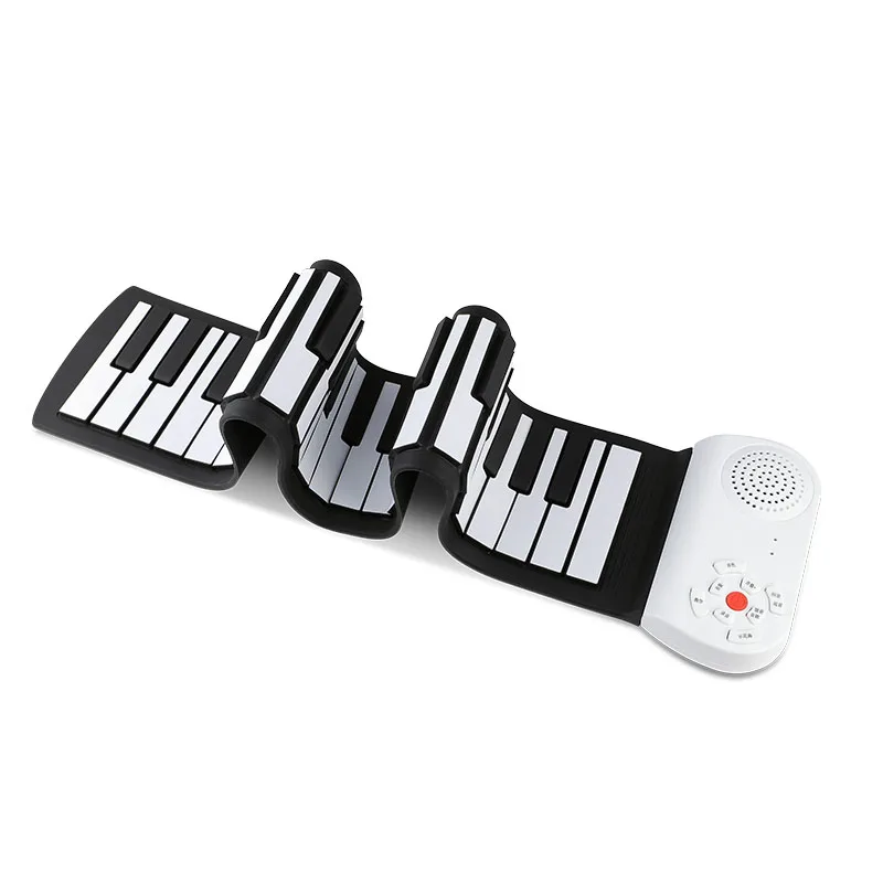 Learning Portable Roll Piano Keyboard Digital Midi Electroni