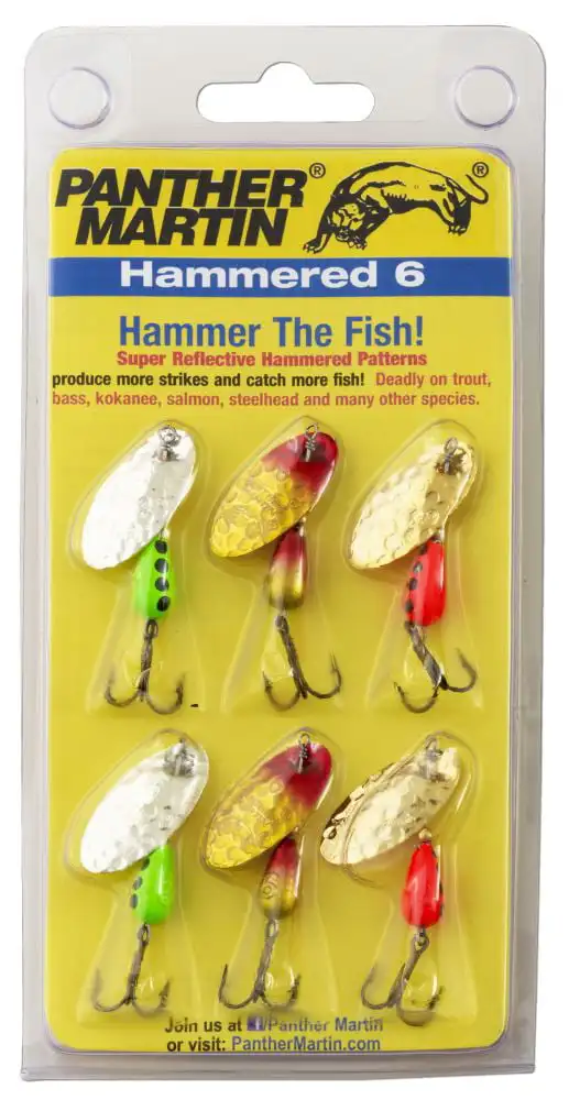 

Hammered 6 Trout & Bass Fishing Lure Kit, Assorted, 6Pk